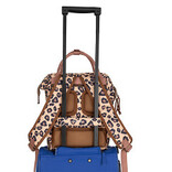 New Rebels New Rebels Valor Weverly School / Werktas Rugzak - 9,5L – Stevig 900D Polyester - 4 Compartimenten Laptopvak 14” - Waterafstotend Leo