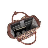 New Rebels New Rebels Valor Weverly School / Werktas Rugzak - 9,5L – Stevig 900D Polyester - 4 Compartimenten Laptopvak 14” - Waterafstotend Leo