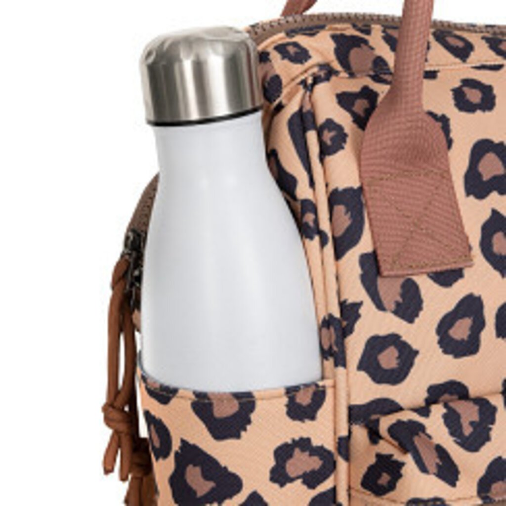 New Rebels New Rebels Valor Weverly School / Werktas Rugzak - 9,5L – Stevig 900D Polyester - 4 Compartimenten Laptopvak 14” - Waterafstotend Leo