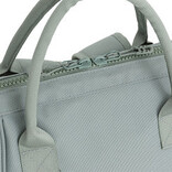 New Rebels New Rebels Valor Weverly School / Werktas Rugzak - 9,5L – Stevig 900D Polyester - 4 Compartimenten Laptopvak 14” - Waterafstotend Sage Green