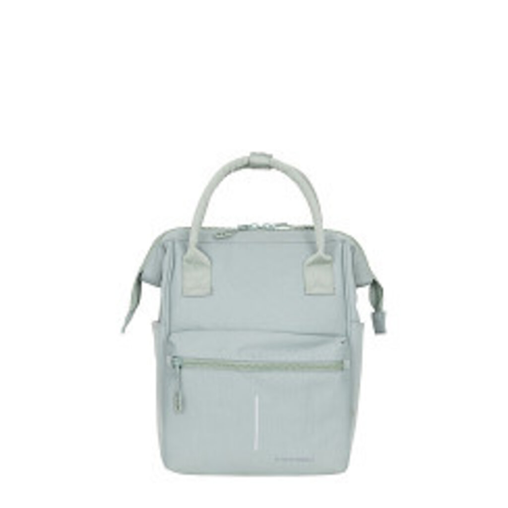 New Rebels New Rebels Valor Weverly School / Werktas Rugzak - 9,5L – Stevig 900D Polyester - 4 Compartimenten Laptopvak 14” - Waterafstotend Sage Green