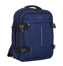 New Rebels New Rebels Hugo Brentwood Waterdichte Lichte Rugzak Hiking Rugtas van 11 Liter Navy Blauw