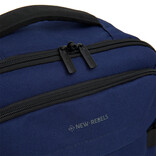New Rebels  Gassaway – Corbin Underseater Rugtas 25L | Cabin Rugzak & Handbagage Backpack | 31x20x41 cm | Navy Blue