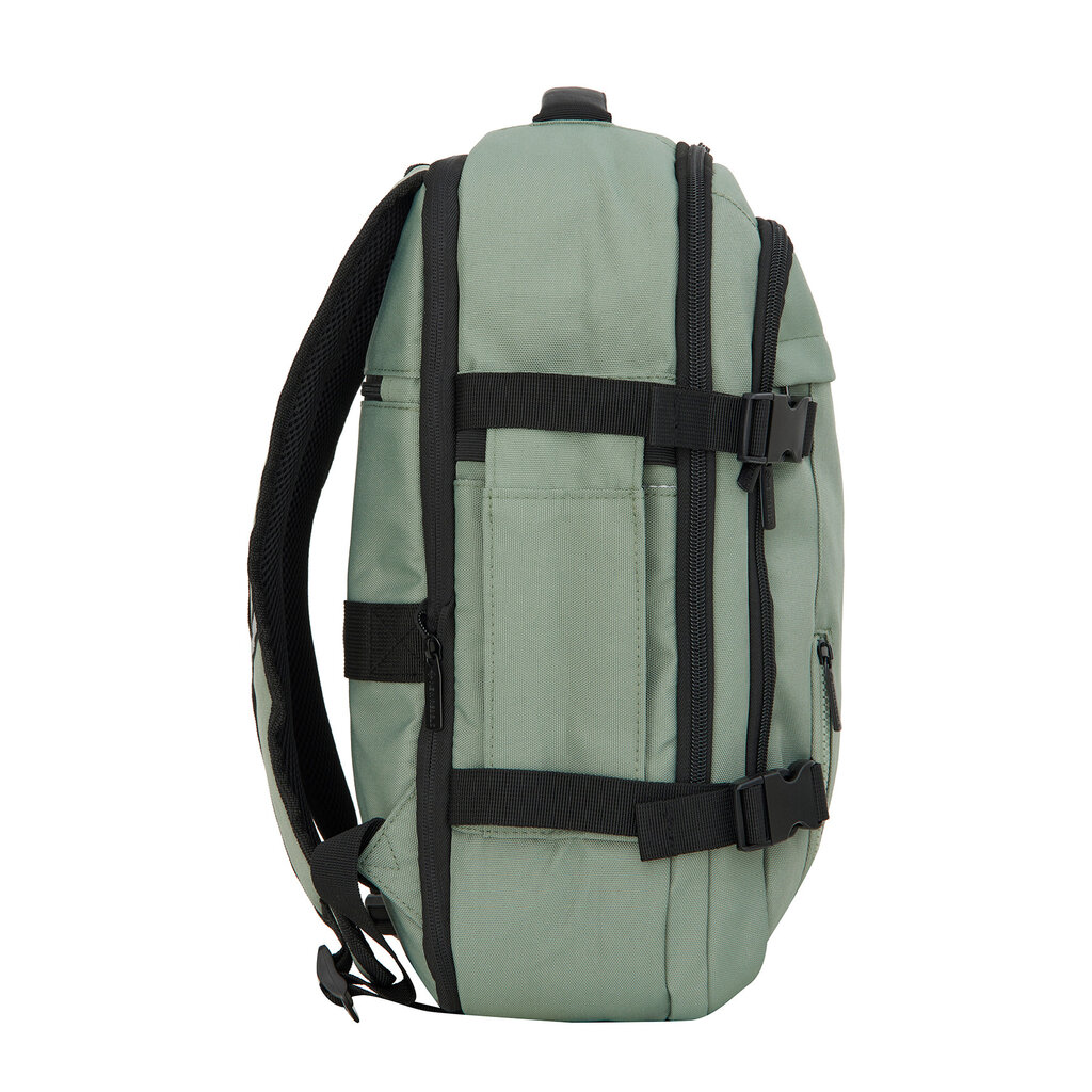 New Rebels Gassaway – Corbin Underseat Cabin Rucksack 25L | Handgepäck Reiserucksack | 31x20x41 cm | Salie Green