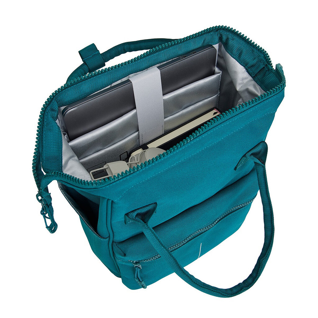 New Rebels New Rebels Valor Weverly School / Work Backpack – 9.5L Durable 900D Polyester, 4 Compartments, 14” Laptop Compartment, Water-Repellent, Ocean Blue