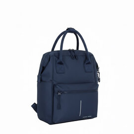 New Rebels Valor Weverly School / Work Bag Backpack - 9.5L – Sturdy 900D Polyester - 4 Compartments Laptop Compartment 14” - Water-repellent Velvet Navy
