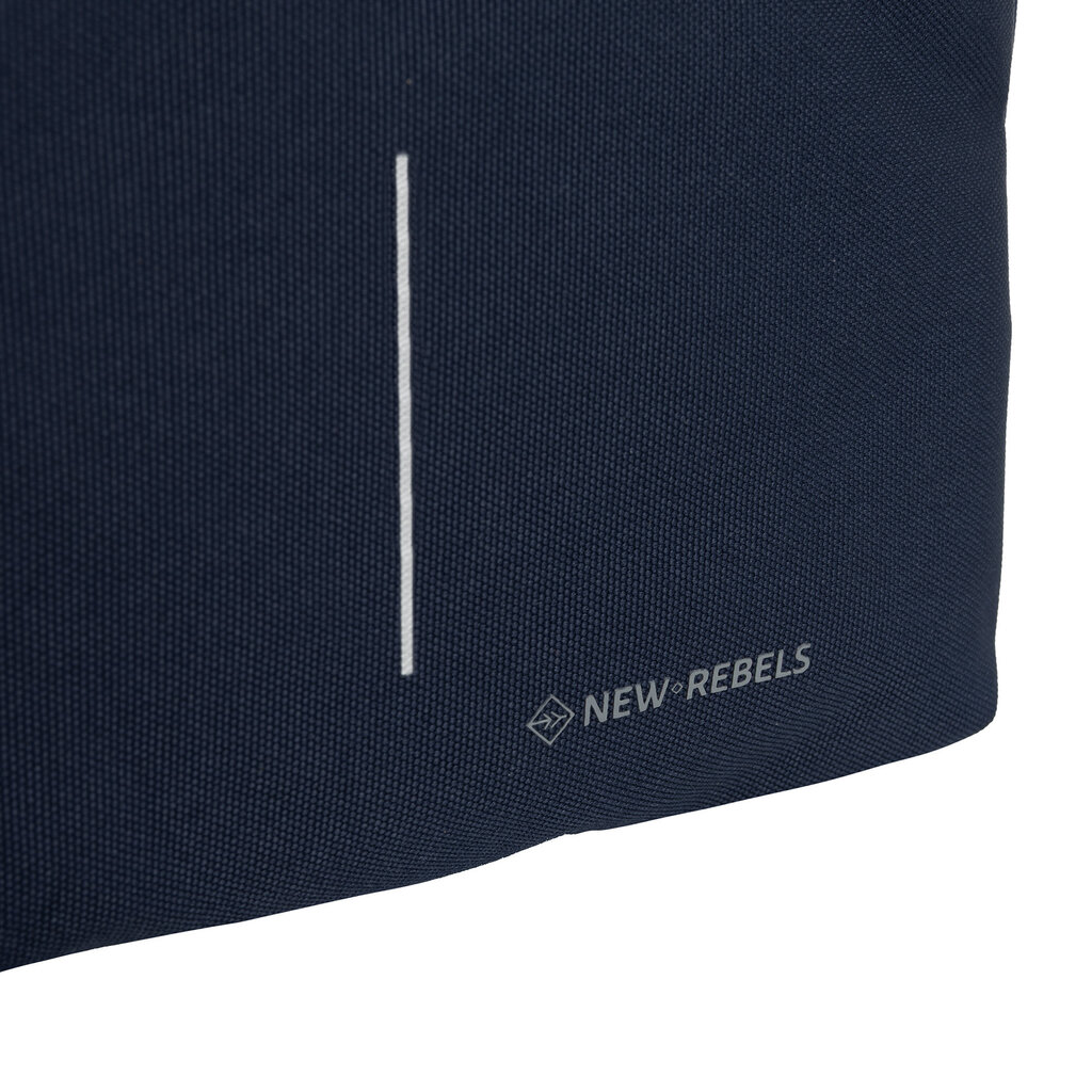 New Rebels New Rebels Valor Weverly School / Arbeitstasche Rucksack – 9,5 l – Robustes 900D-Polyester – 4 Fächer Laptopfach 14” – Wasserabweisend Velvet Navy