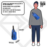 New Rebels New Rebels Mart - Fargo Crossbody Cobalt Blue