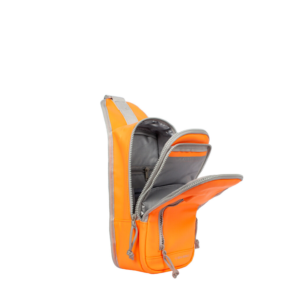 New Rebels New Rebels Mart Fargo Neon Orange Crossbody Bag Water Repellent