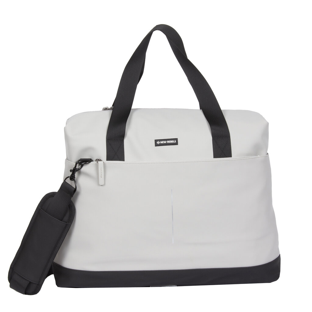 New Rebels New Rebels Julan  Shopper 40L Licht Grijs Waterafstotend