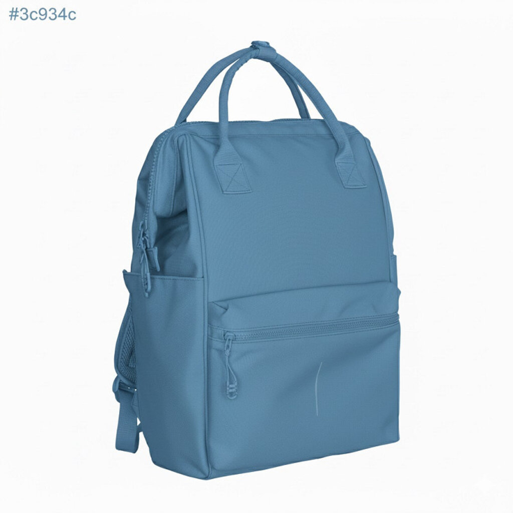 New Rebels New Rebels Valor Weverly School / Werktas Rugzak – 9,5L Laptopvak 14” Waterafstotend Marine Fog