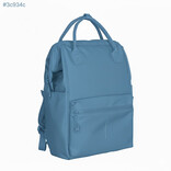 New Rebels New Rebels Valor Weverly School / Werktas Rugzak – 9,5L Laptopvak 14” Waterafstotend Marine Fog