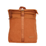 New Rebels New Rebels Ribbi Los Angeles Rolltop Rugzak Mini Coffee Brown - 13 L