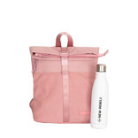 New Rebels New Rebels Ribbi Los Angeles Rolltop Backpack Mini Old Pink - 13 L