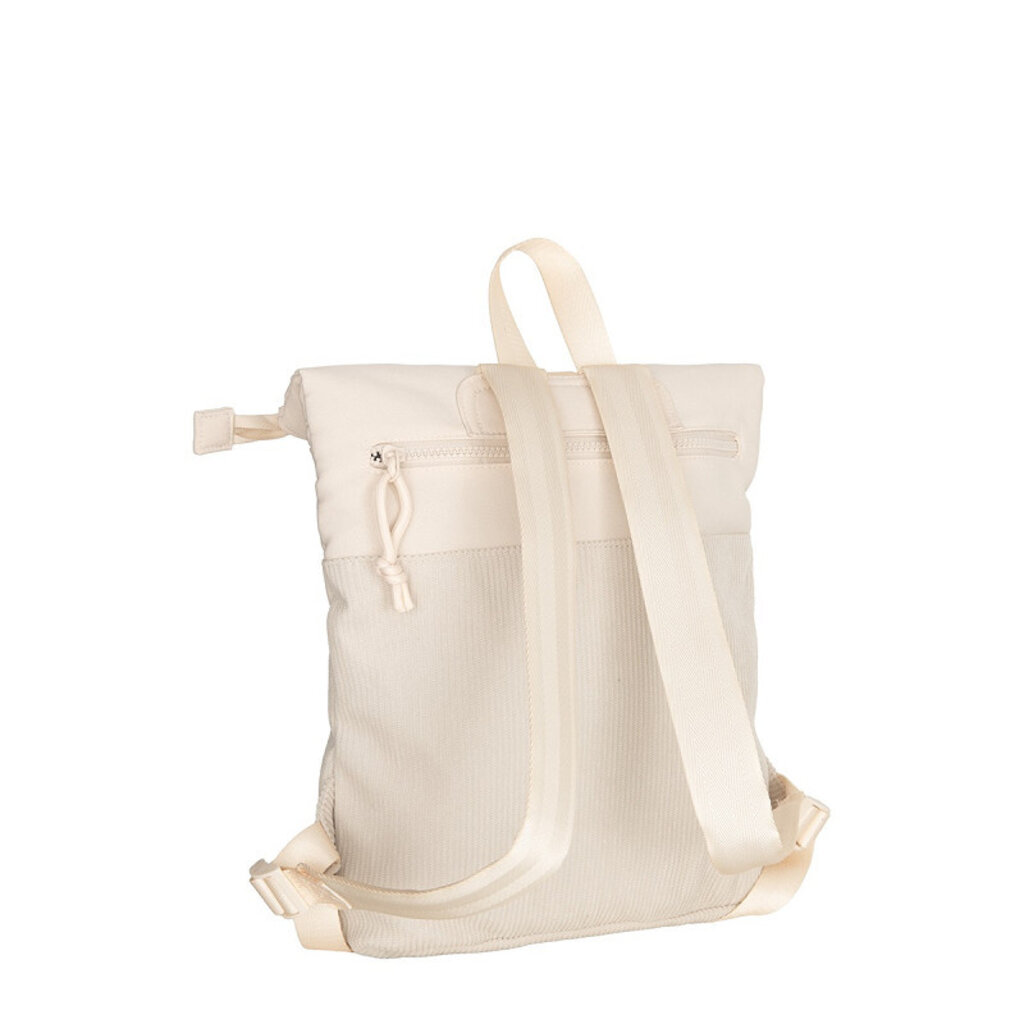 New Rebels New Rebels Ribbi Los Angeles Rolltop Backpack Mini Beige - 13 L