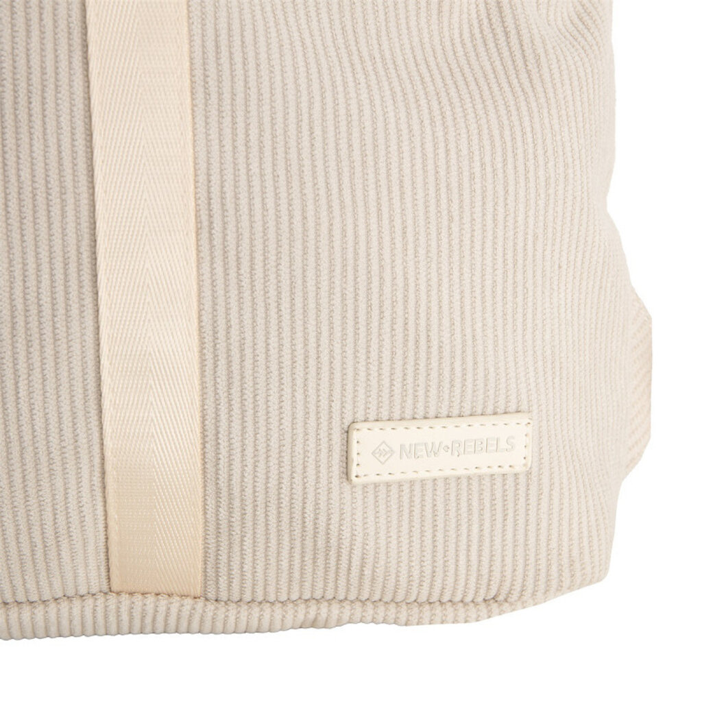 New Rebels New Rebels Ribbi Los Angeles Rolltop Backpack Mini Beige - 13 L