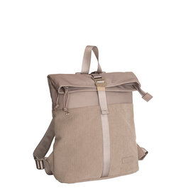 New Rebels New Rebels Ribbi Los Angeles Rolltop Rugzak Mini Taupe - 13 L