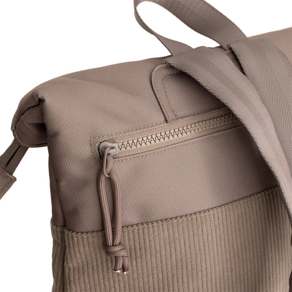 New Rebels New Rebels Ribbi Los Angeles Rolltop Backpack Mini Taupe - 13 L