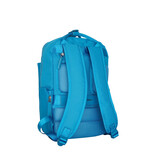 New Rebels New Rebels Bruce Miami Rucksack 9L Wasserabweisender Laptop-Rucksack 13 Zoll Schulranzen und Arbeitstasche aus PU-Nylon Bequem Comp 9L Türkis