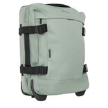 New Rebels New Rebels Gassaway Trolley 35L Stevige Lichtgewicht reiskoffer met Dubbele Wielen Salie Groen
