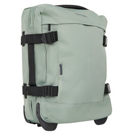 New Rebels New Rebels Gassaway Trolley 35L Stevige Lichtgewicht reiskoffer met Dubbele Wielen Salie Groen