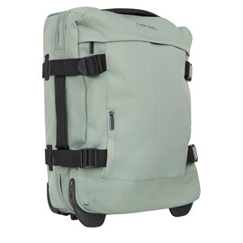 New Rebels Gassaway Trolley 35L Sturdy Lightweight Travel Suitcase with Double Wheels – Sage Green