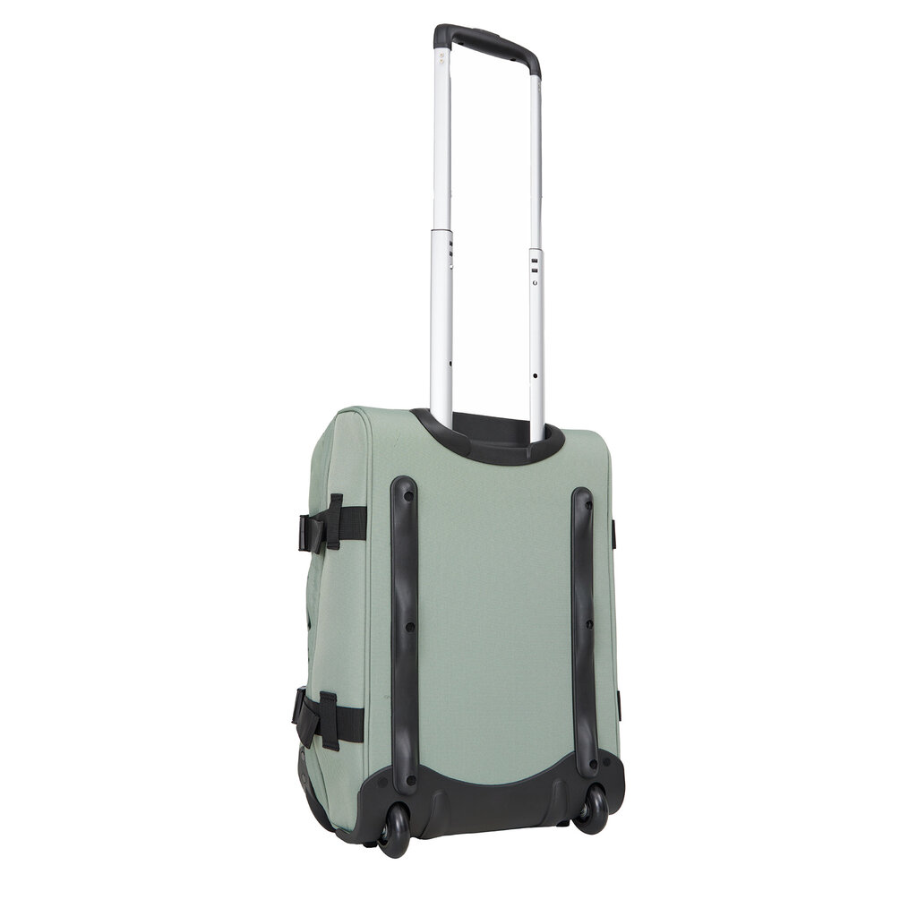 New Rebels New Rebels Gassaway Trolley 35L Sturdy Lightweight Travel Suitcase with Double Wheels – Sage Green