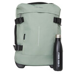 New Rebels New Rebels Gassaway Trolley 35L Robuster, Leichter Reisekoffer mit Doppelrollen – Salbeigrün