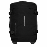 New Rebels New Rebels Gassaway Trolley 35L Stevige Lichtgewicht reiskoffer met Dubbele Wielen – Zwart