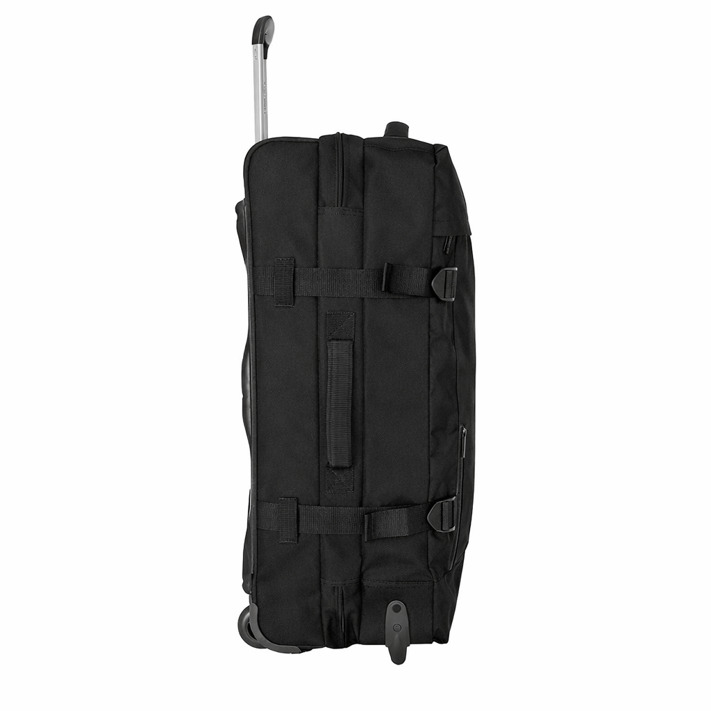 New Rebels New Rebels Gassaway Trolley 35L Stevige Lichtgewicht reiskoffer met Dubbele Wielen – Zwart