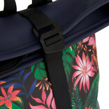 New Rebels New Rebels Mart Los Angeles Flowerpower Rolltop Backpack Mini