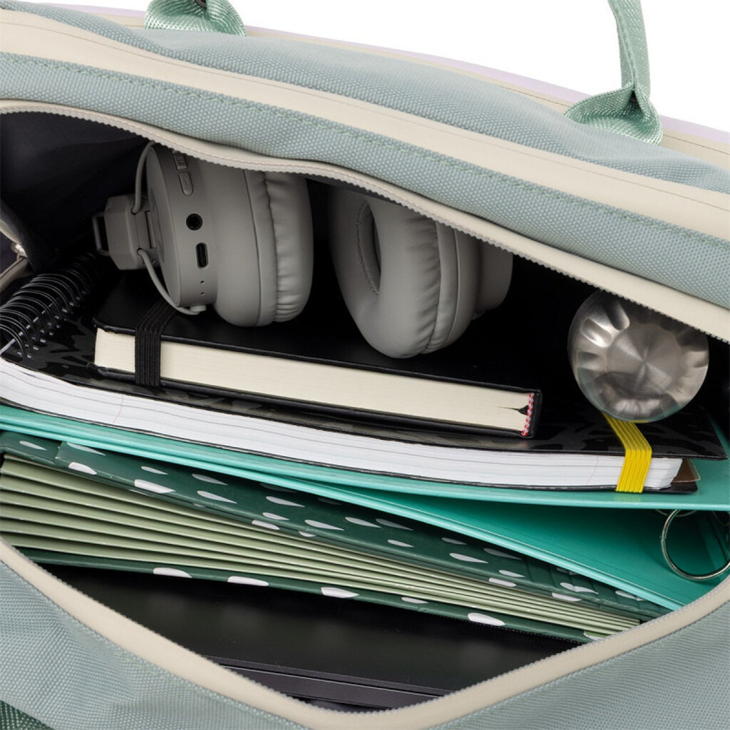 New Rebels Ferron Milwaukee 19 Liter Laptop Backpack – Water-Resistant PU, Suitable for 15.6″ Laptop, 19L, Lilac