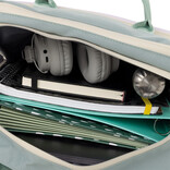 New Rebels Ferron Milwaukee 19 Liter Laptop Rucksack – Wasserabweisendes PU, Geeignet für 15,6″ Laptop, 19L, Lila