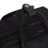 New Rebels New Rebels Ribbi Milwaukee – Laptoptasche Schulrucksack Arbeitstasche 15,6 Zoll Laptopfach Rippstoff 18L Schwarz