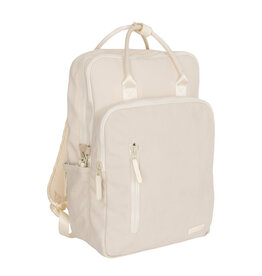 New Rebels New Rebels Ribbi Milwaukee – Laptoptas Schooltas Werktas 15.6 inch Laptopvak Rugzak Rib Fabric 18L Beige