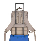 New Rebels New Rebels Ribbi Milwaukee – Laptop Bag School Bag Work Bag 15.6 inch Laptop Compartment Backpack Rib Fabric 18L Taupe