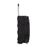 New Rebels Gassaway Trolley Medium  | Reiskoffer 52L | Lichtgewicht Koffer met Dubbele Wielen | 60x36x24 cm Zwart