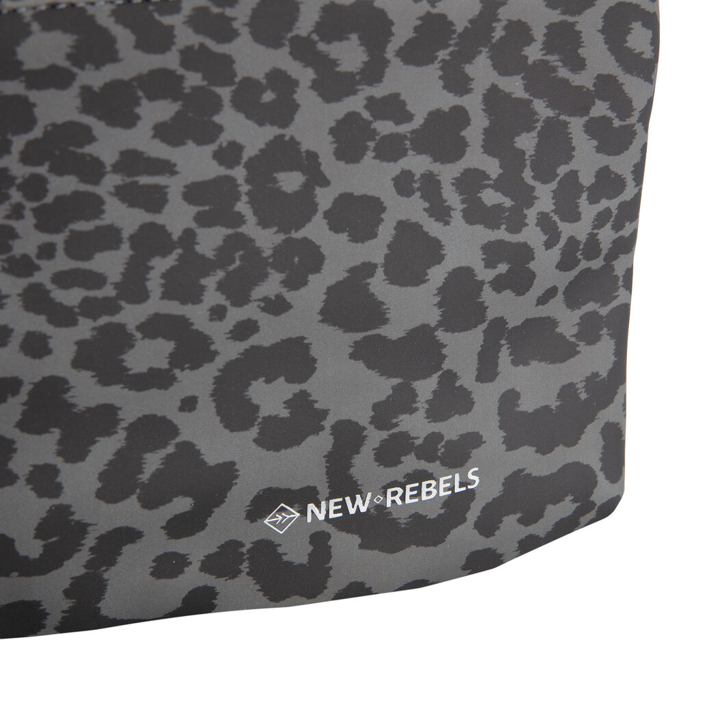 New Rebels New Rebels Urban Leopard Weverly Rucksack Arbeitstasche 10L PU Nylon