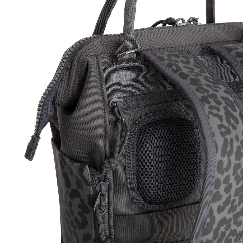New Rebels New Rebels Urban Leopard Weverly Backpack Work Bag 10L PU Nylon