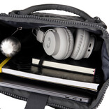 New Rebels Urban Leopard Weverly Rugzak Werktas 10L PU Nylon