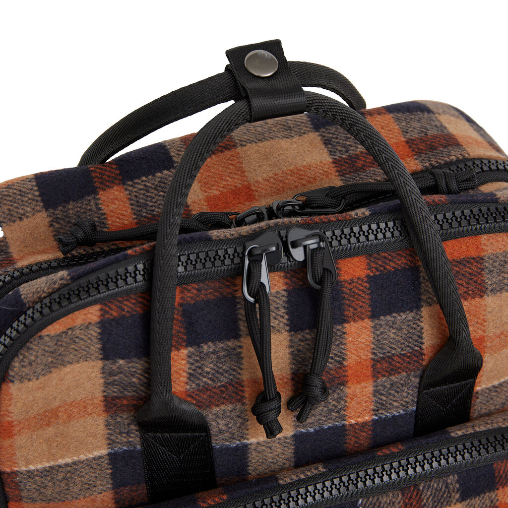 New Rebels New Rebels Scott Milwaukee Rugtas Laptop 15,6 inch 20L Checker Tweed Rugzak Werktas Schooltas
