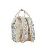 New Rebels New Rebels Urban Leopard Weverly Backpack Work Bag 10L Laptop Backpack PU Nylon Grey