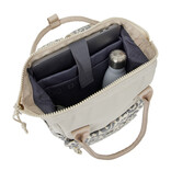 New Rebels New Rebels Urban Leopard Weverly Rugzak Werktas 10L Laptop Rugzak PU Nylon Beige