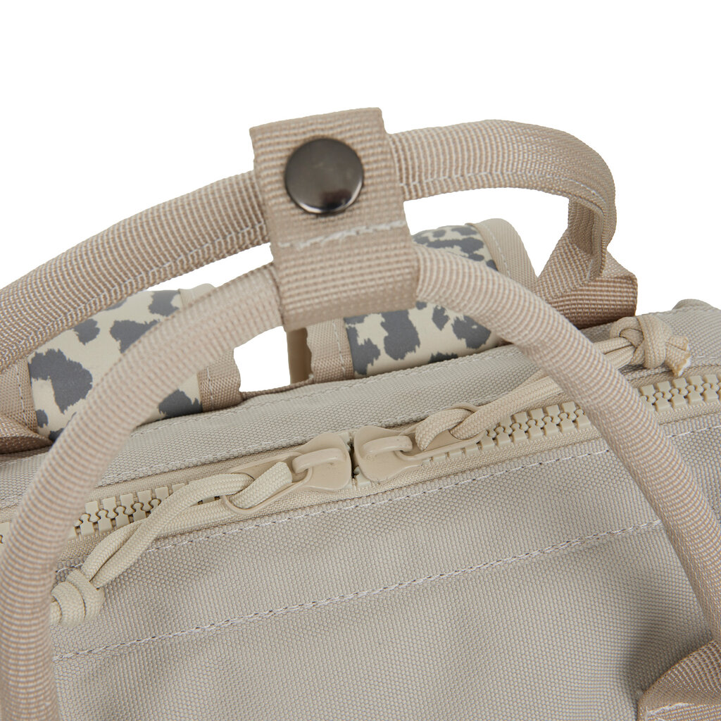 New Rebels New Rebels Urban Leopard Weverly Backpack Work Bag 10L Laptop Backpack PU Nylon Grey