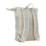 New Rebels New Rebels Urban Leopard New York Beige 21L Rolltop Rugzak Werktas Schooltas Waterafstotend Laptop 15.6”