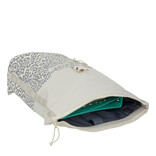 New Rebels New Rebels Urban Leopard New York Beige 21L Rolltop Rugzak Werktas Schooltas Waterafstotend Laptop 15.6”