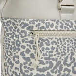 New Rebels New Rebels Urban Leopard New York Beige 21L Rolltop Rugzak Werktas Schooltas Waterafstotend Laptop 15.6”