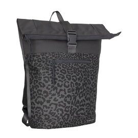 New Rebels Bruce New York Antraciet 21L Rolltop Rugzak Waterafstotend Laptop 15.6"