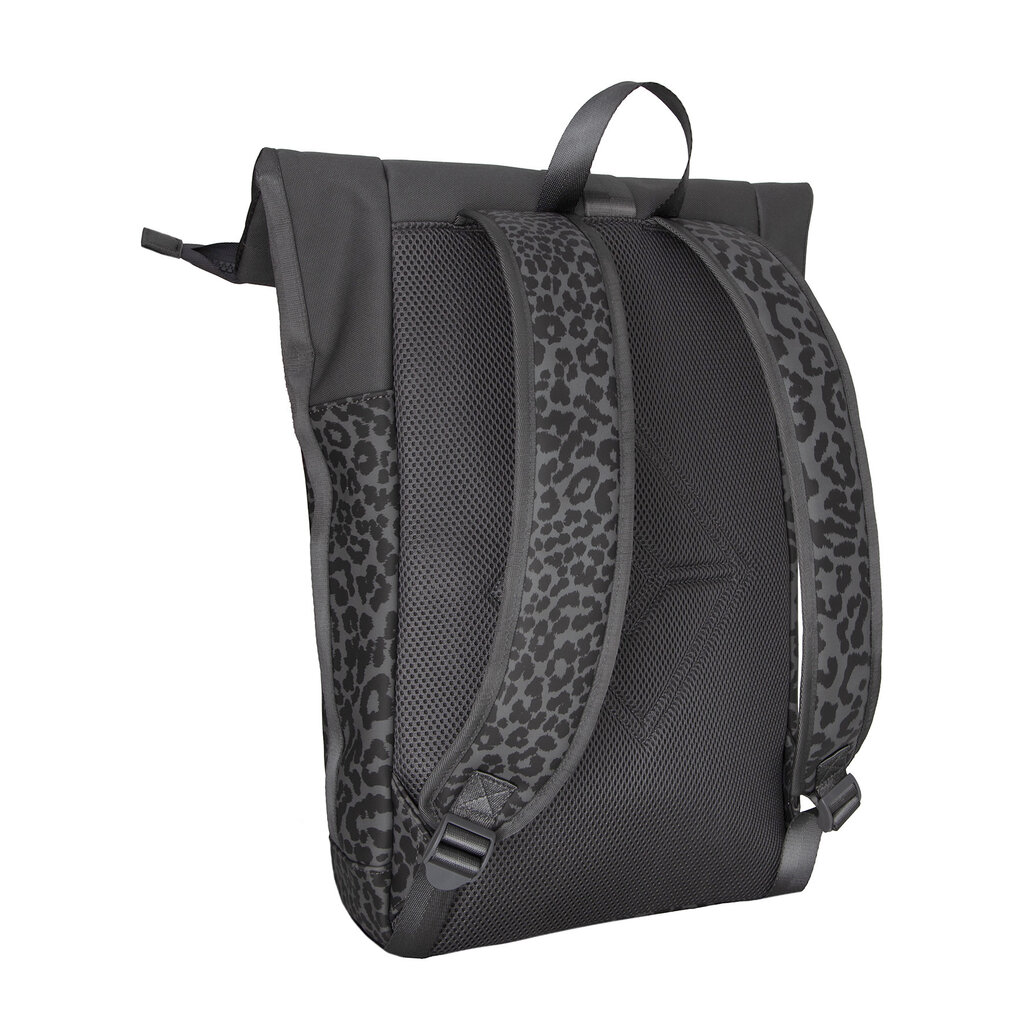 New Rebels New Rebels Urban New York Schwarz 21L Rolltop Rucksack Wasserabweisend Laptop 15.6”