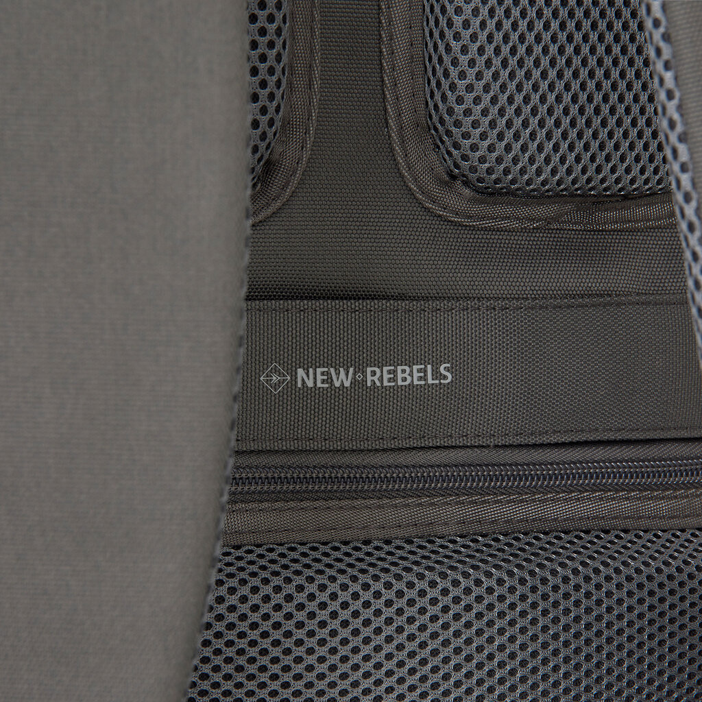 New Rebels New Rebels Valor Westerly Rucksack 14L Schulrucksack Laptoprucksack 14 Zoll PU Polyester Antracite